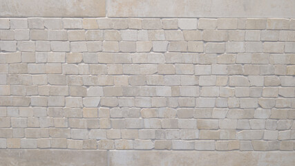 Texture of tiles stone wall texture background