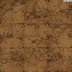 Bakcground brown Pixel Art