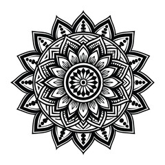 Ornamental luxury mandala