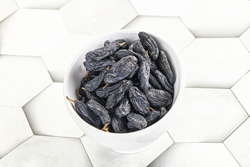 Blue raisin - dry grape berries