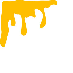 Honey Melted Corner Illustration