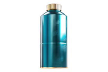 Aerosol can isolated on transparent background
