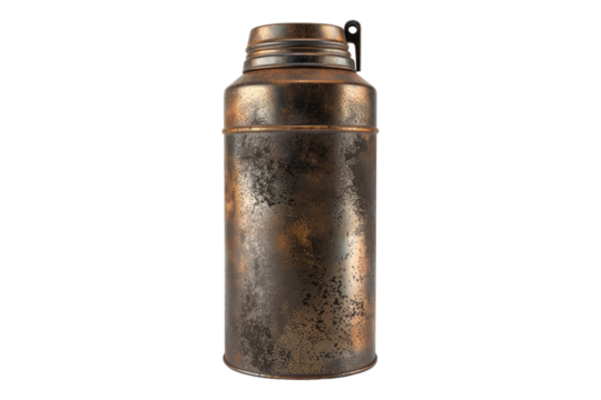 Aerosol can isolated on transparent background