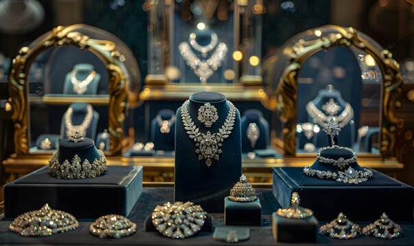 Fine jewelry display hot sale