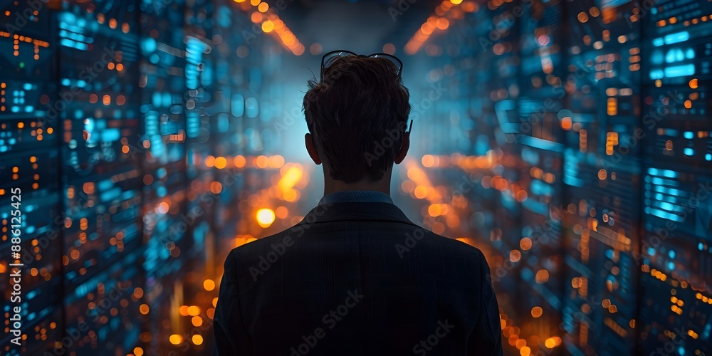 Poster it manager monitoring network performance metrics in real time analytical and detailed technology ne