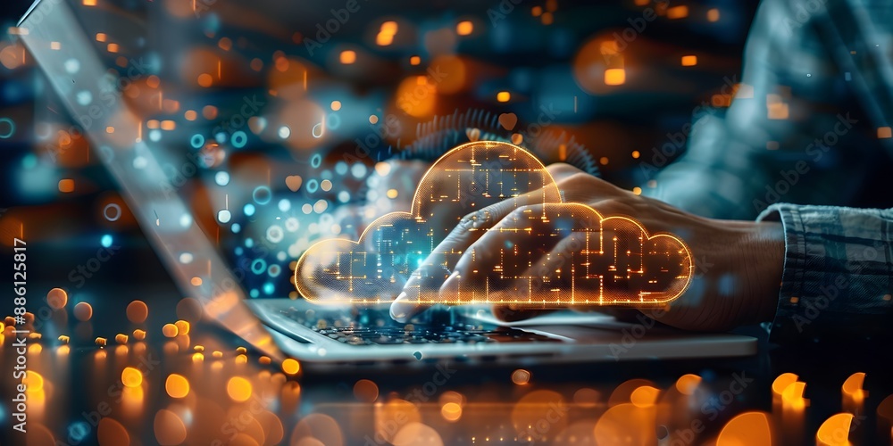 Poster it professional setting up a secure and organized cloud storage solution for business networking and