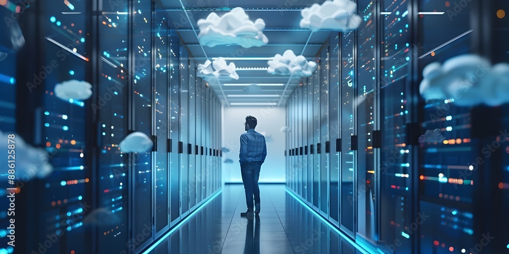 Poster it professional setting up secure and organized cloud storage solution for business technology netwo