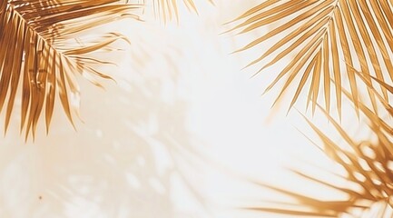 Obraz premium palm tree silhouette