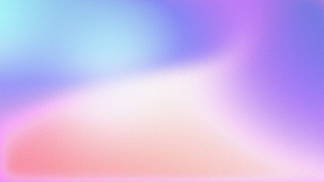 Grainy gradient vibrant poster background, purple blue pink noisy texture banner, cover header backdrop design 
