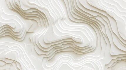 Obraz premium Terrain map. Contours trails, image grid geographic relief 