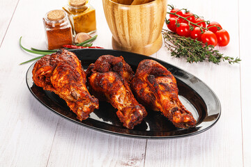 Indian tandoori turkey shoulder wing