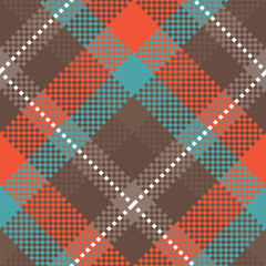 Plaid Pattern Seamless. Checkerboard Pattern Template for Design Ornament. Seamless Fabric Texture.