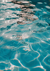 a cinematic photo of reflecting pool water