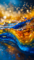 Vivid Paint Splash Explosion Expressive Art in Dynamic Motion showcases creativity and energy in a colorful display