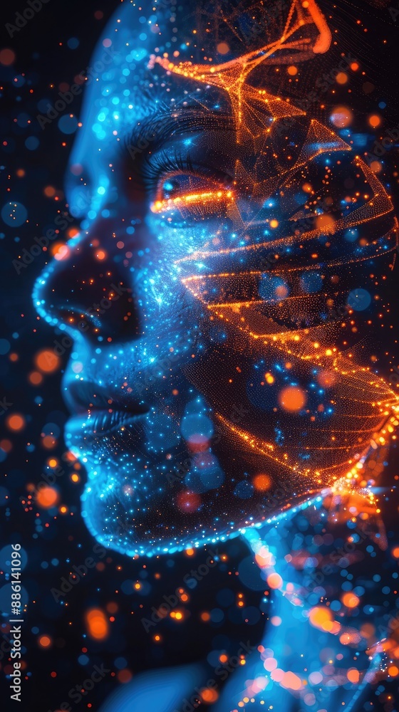 Poster biomarkers linked to genetic inheritance, interpreted using deep learning for personalized treatment