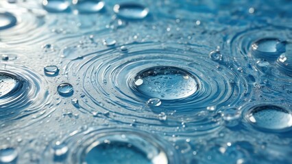 Water Drops Abstract Background.