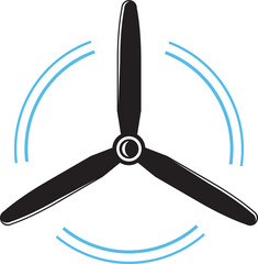 Wind Propeller Icon
