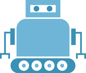Robot Character Icon
