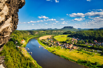 Elbsandsteingebirge - Gebirge - Sächsische Schweiz - Deutschland - Sachsen - Gebirge - Berg -...