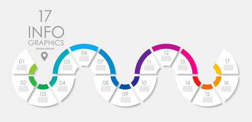Infographic design template with place for your data. Vector illustration.