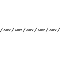 Obraz premium Dot Doodle Border