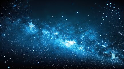blue background with stars