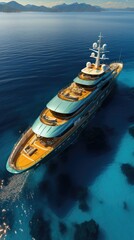 Obraz premium boat on the sea