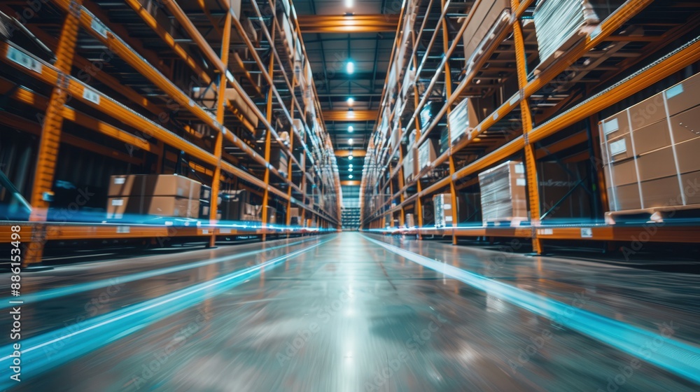 Poster delve into ai's role in supply chain management, where predictive analytics optimize inventory manag