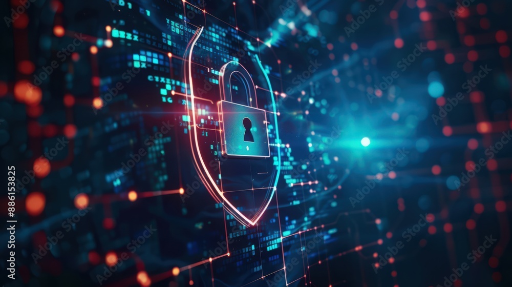 Poster delve into the advancements in data encryption, protecting sensitive information from unauthorized a