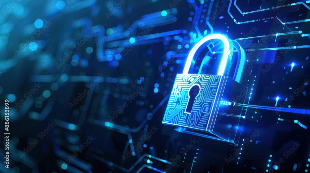 Poster delve into the advancements in data encryption, protecting sensitive information from unauthorized a