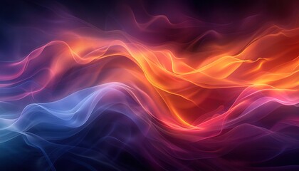 Obraz premium Abstract background with smooth shapes 