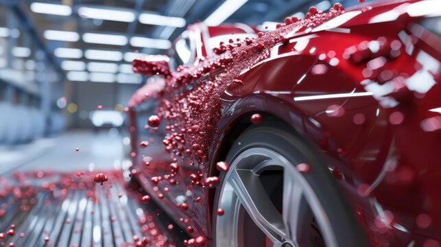 Delve into the development of self-healing materials for car exteriors, where advanced polymers and coatings repair scratches and dents automatically.
