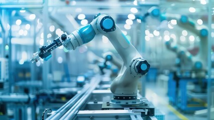Delve into the integration of collaborative robots (cobots) in assembly processes, where they assist in delicate tasks while ensuring worker safety.