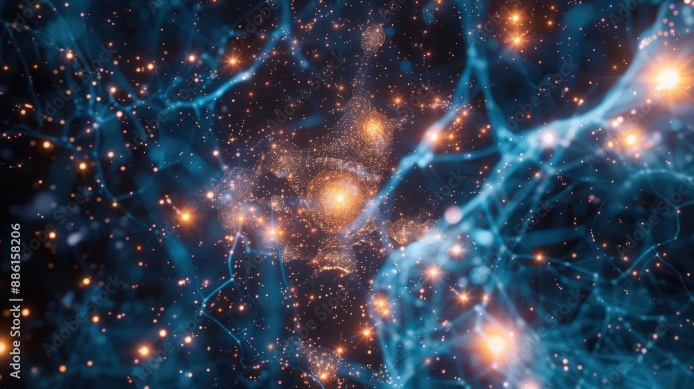 Poster delve into the world of theoretical physics, where concepts like string theory and dark matter chall