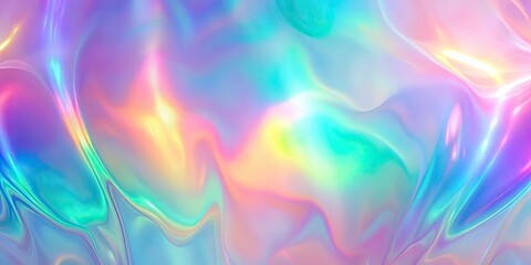 Holographic Y2K pastel background with render , holographic, Y2K, pastel, background, render, hologram, neon, retro