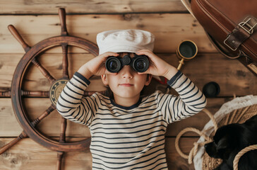 Little Explorer: Nautical Adventures of a Curious Child