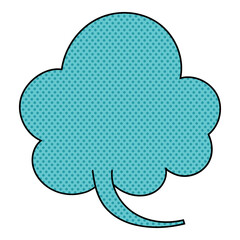 chat bubble halftone hand drawn  color vector illustration