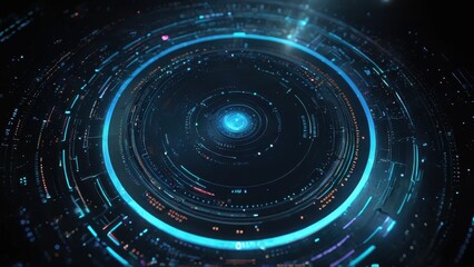 Futuristic Technology Interface.