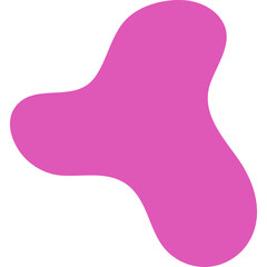 Pink Abstract Blob