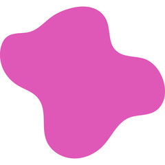 Pink Abstract Blob