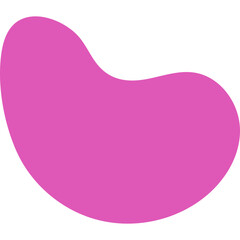 Pink Abstract Blob