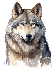 Obraz premium PNG Wolf mammal animal coyote.