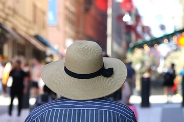 people in the street