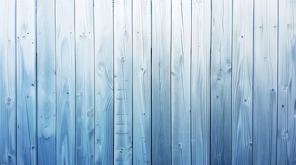 White wooden boards background with a gradient from light blue to dark blue, minimalist style