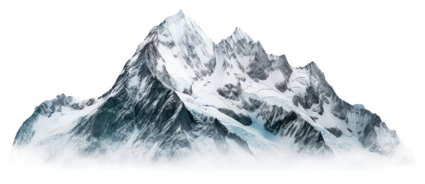 PNG Mountain outdoors nature snow.