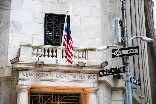 2023-04-20 New York USA
The New york Stock Exchang. It is the largest exchange in the world by market capitalization.