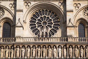 Decorations of Notre Dame Cathedral