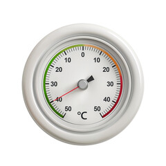 thermometer isolated on white