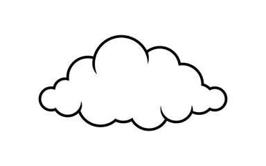 cloud line shape, graphic clouds outline, clouds lined, cloudy line simple