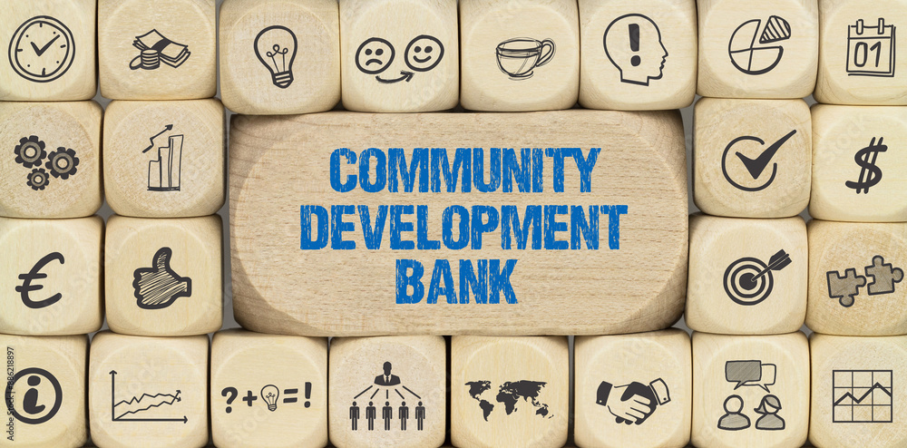 Sticker community development bank